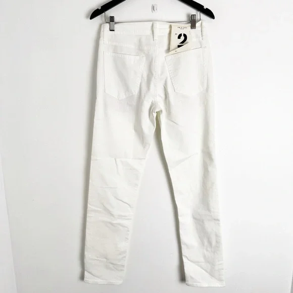 NWT Rag & Bone Fit 2 Slim Fit Jeans in Optic White Size 29